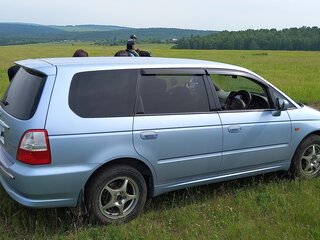 2001 Honda Odyssey II Рестайлинг, синий, 860000 рублей, вид 3
