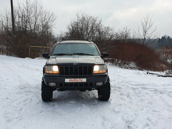 2000 Jeep Grand Cherokee II (WJ), чёрный - вид 4