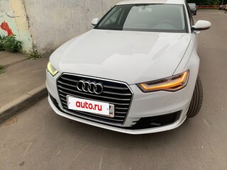 2016 Audi A6 IV (C7) Рестайлинг, белый, 2235000 рублей, вид 2