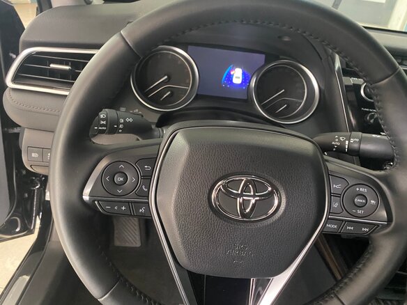 2019 Toyota Camry VIII (XV70), чёрный - вид 7