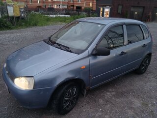 2007 Lada (ВАЗ) Kalina I, голубой, 165000 рублей, вид 1