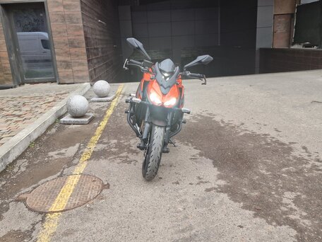 2017 Kawasaki Z 1000, оранжевый, 1100000 рублей, вид 2