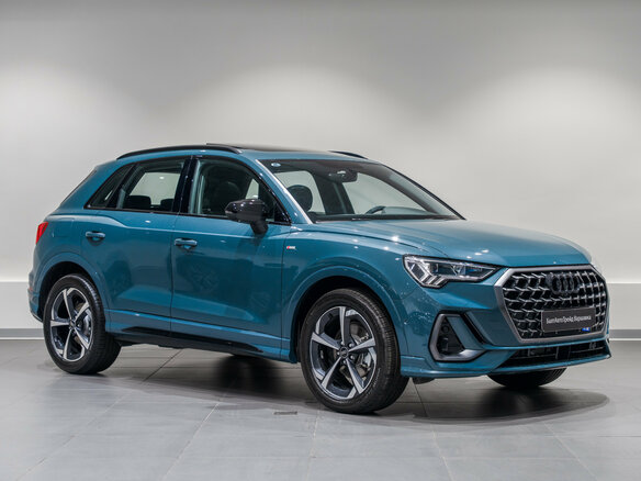 2026 Audi Q3 35 TFSI II (F3), зелёный - вид 2