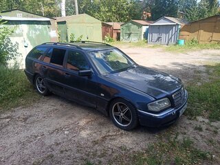 2000 Mercedes-Benz C-Класс 200 I (W202) Рестайлинг, синий, 210000 рублей, вид 3
