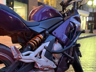 2006 Kawasaki ER-6F (Ninja 650R), пурпурный, 420000 рублей, вид 5