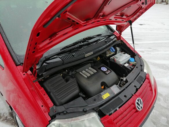 2000 Volkswagen Sharan I Рестайлинг, красный, 495000 рублей - вид 6