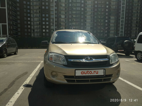 2013 Lada (ВАЗ) Granta I, золотистый - вид 3