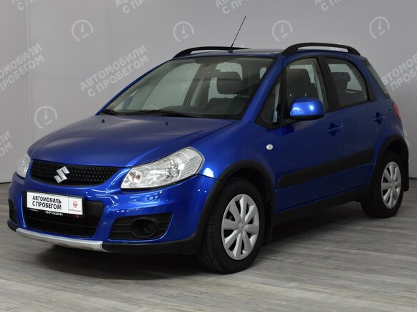 2011 Suzuki SX4 I (Classic) Рестайлинг, синий
