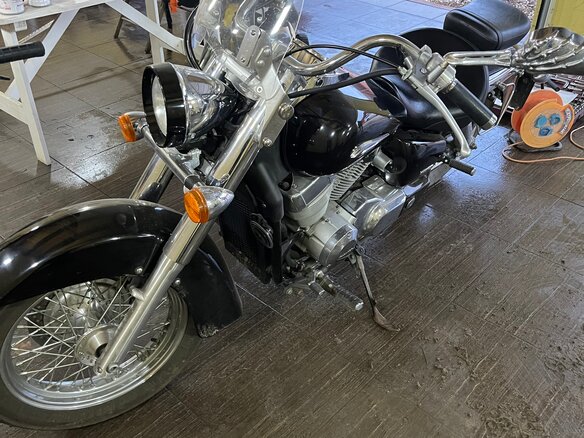 2012 Honda Shadow 750, чёрный, 800000 рублей - вид 1