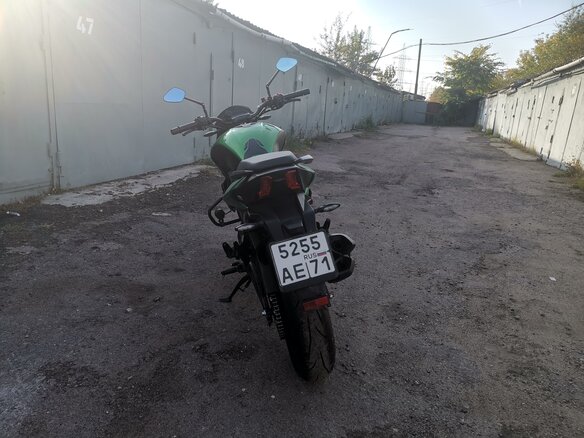 2020 Bajaj Dominar 400, зелёный, 300000 рублей - вид 3