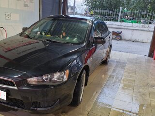2007 Mitsubishi Lancer X, чёрный, 666666 рублей, вид 2