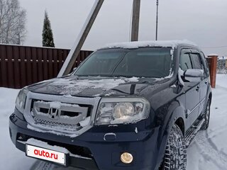 2008 Honda Pilot II, синий, 1350000 рублей, вид 2