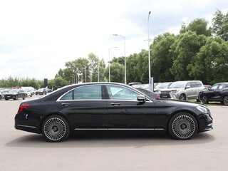 2017 Mercedes-Benz S-Класс 560 Long VI (W222, C217) Рестайлинг, чёрный, 3899000 рублей, вид 4