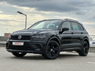 2020 Volkswagen Tiguan II, чёрный, 3950000 рублей, вид 4