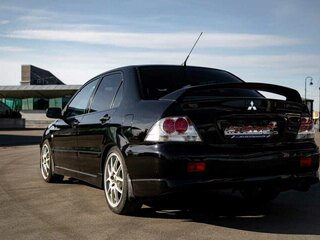 2006 Mitsubishi Lancer IX Рестайлинг, чёрный, 940000 рублей, вид 4
