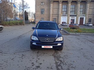 2001 Mercedes-Benz M-Класс 270 I (W163) Рестайлинг, синий, 820000 рублей, вид 1