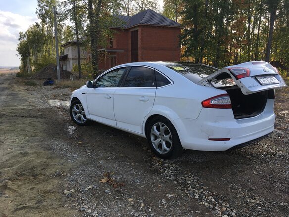 2010 Ford Mondeo IV Рестайлинг, белый, 950000 рублей - вид 1