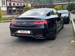 2014 Mercedes-Benz S-Класс AMG 63 AMG III (W222, C217), чёрный, 7650000 рублей, вид 3