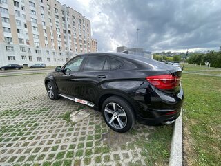 2016 BMW X6 30d II (F16), чёрный, 3500000 рублей, вид 4