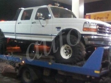 1991 Ford F-150 VIII, белый