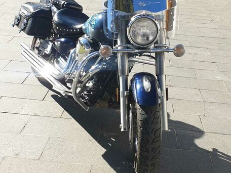 2008 Yamaha XV 1700 Road Star, зелёный, 800000 рублей, вид 1