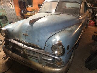 1951 Plymouth Cranbrook, синий, 750000 рублей, вид 1