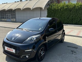 2013 Peugeot 107 I Рестайлинг 2, чёрный, 599000 рублей, вид 3