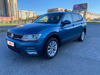 2018 Volkswagen Tiguan Allspace II, синий, 2149000 рублей, вид 2