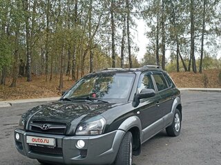 2008 Hyundai Tucson I, зелёный, 1300000 рублей, вид 3