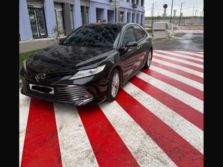 2020 Toyota Camry VIII (XV70), чёрный, 3200000 рублей, вид 5