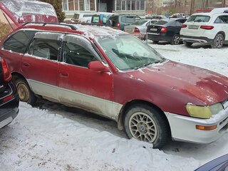 1996 Toyota Corolla VII (E100), красный, 180000 рублей, вид 2