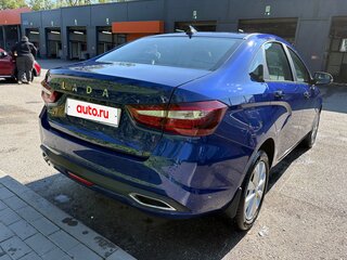 2025 Lada (ВАЗ) Vesta I Рестайлинг (NG), синий, 1550000 рублей, вид 3