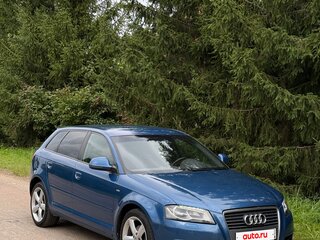 2008 Audi A3 II (8P) Рестайлинг 2, синий, 650000 рублей, вид 2