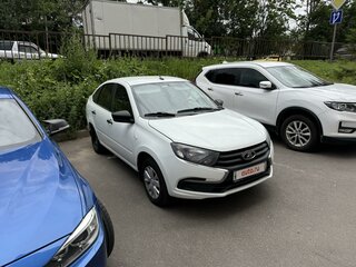 2020 Lada (ВАЗ) Granta I Рестайлинг, белый, 580000 рублей, вид 3