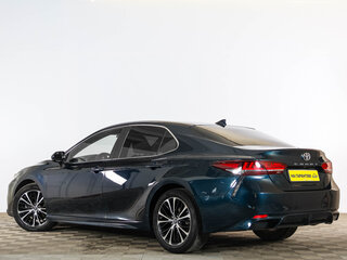 2019 Toyota Camry US Market VIII (XV70), синий, 2299000 рублей, вид 4