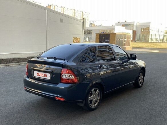 2012 Lada (ВАЗ) Priora I, зелёный, 455000 рублей - вид 5