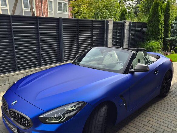 2021 BMW Z4 M40i III (G29), синий, 5950000 рублей - вид 24