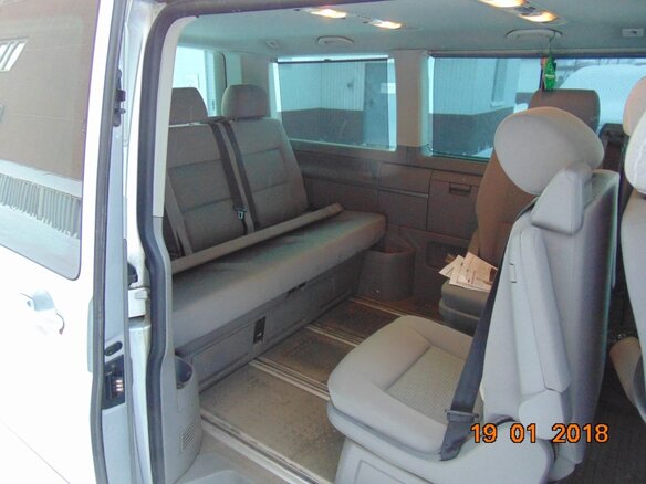2007 Volkswagen Multivan T5, серебристый - вид 5
