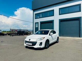 2012 Mazda 3 II (BL) Рестайлинг, белый, 1049000 рублей, вид 2