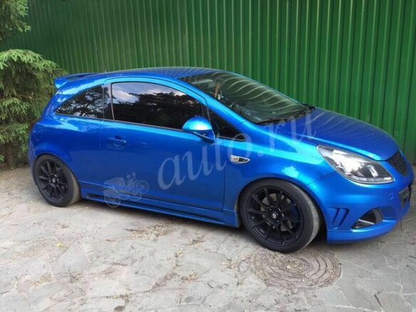 2008 Opel Corsa OPC D, синий