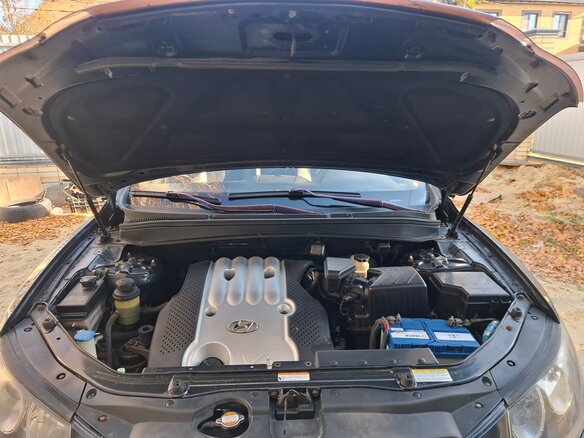 2006 Hyundai Santa Fe II, чёрный - вид 13