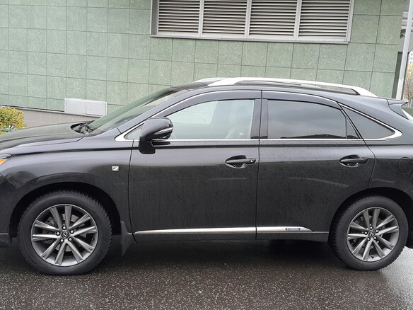 2012 Lexus RX 450h III Рестайлинг, чёрный - вид 9