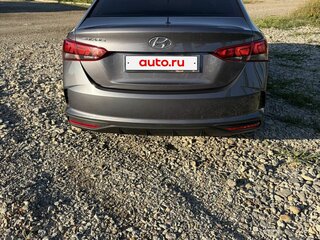 2021 Hyundai Solaris II Рестайлинг, серый, 1250000 рублей, вид 5