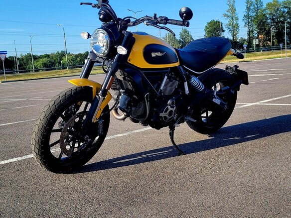 2017 Ducati Scrambler 800, жёлтый, 555213 рублей - вид 6
