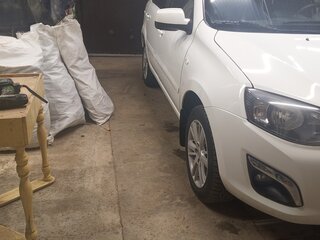 2013 Lada (ВАЗ) Kalina II, белый, 710000 рублей, вид 1
