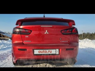 2008 Mitsubishi Lancer X, красный, 1180000 рублей, вид 4