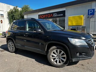 2008 Volkswagen Tiguan I, чёрный, 900000 рублей, вид 4