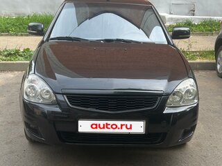 2008 Lada (ВАЗ) Priora I, чёрный, 310000 рублей, вид 1
