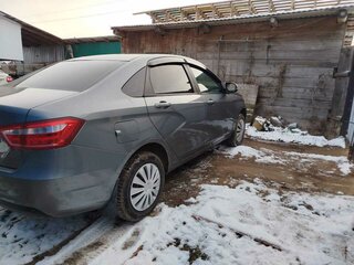 2017 Lada (ВАЗ) Vesta I, серый, 680000 рублей, вид 4