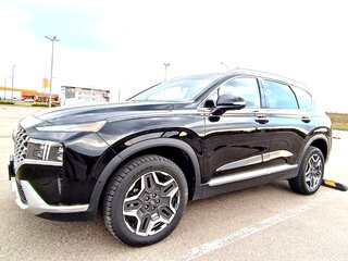 2020 Hyundai Santa Fe IV Рестайлинг, чёрный, 3600000 рублей, вид 1